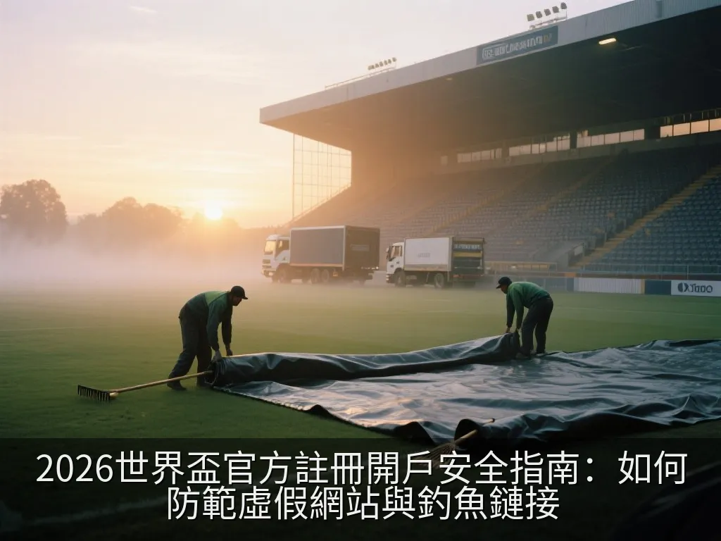 2026世界盃官方註冊開戶安全指南：如何防範虛假網站與釣魚鏈接